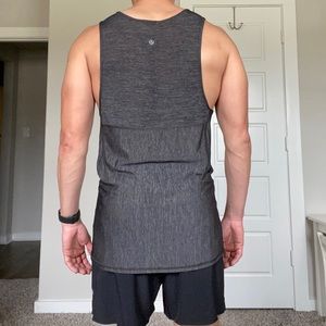 Lululemon Metal Vent Tank Size S Color Dark Grey
